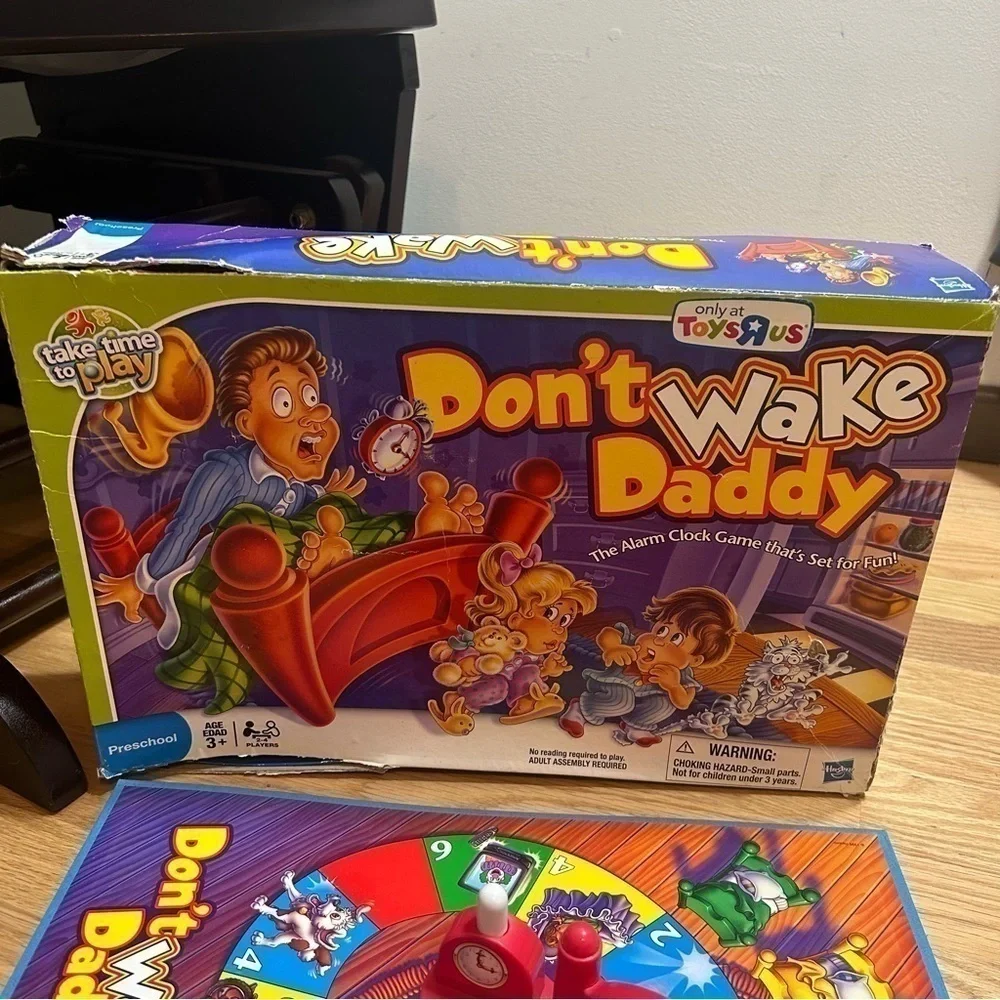 Vintage Don’t Wake Daddy Board Game Toys R Us Kids Toy